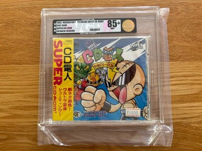 Neu CD DENJIN Graded Gold 8,5 PC Engine Turbo Duo Super CD-ROM2 Air Zonk