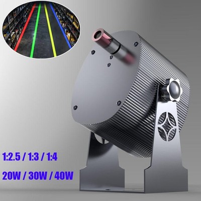 20W-40W Industrial Laser Line Light Projector for Workshop Safety Warning Sign