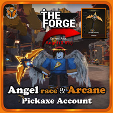  The Forge - Angel Race  Arcane Pickaxe - LvL, Ores, armours, weapons  more 