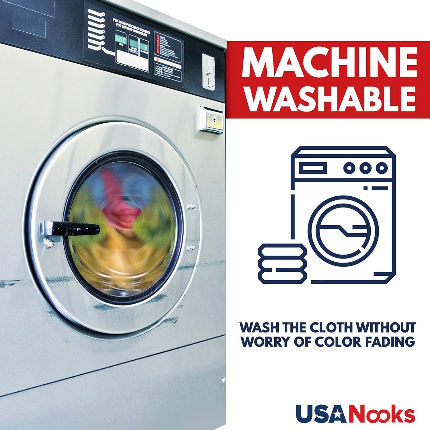 Microfiber Cleaning Cloth - 12Pcs 12.5x12.5 inch High Performance - 1200 Wash...