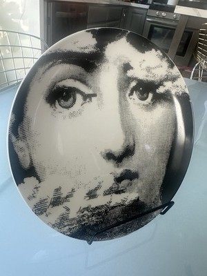 Cloud Face Cavalieri Face Fornasetti Style Wall Plate 8 