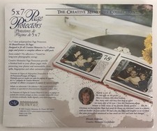 Creative Memories 5x7 Scrapbook Page Protectors 10 sheets/protects 20 pages NEW