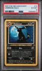 2001 POKEMON NEO DISCOVERY #13 UMBREON-HOLO PSA 6