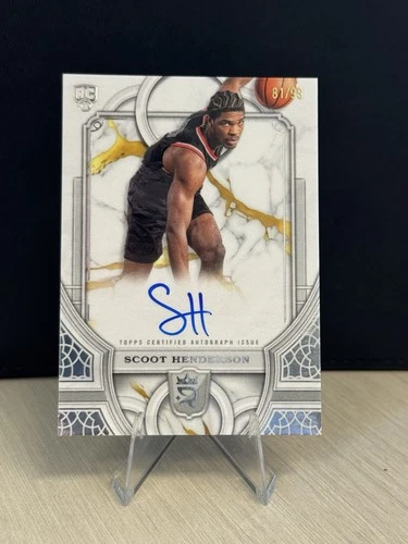 23-24 Topps Royalty Scott Henderson /99 On-card Autograph RC