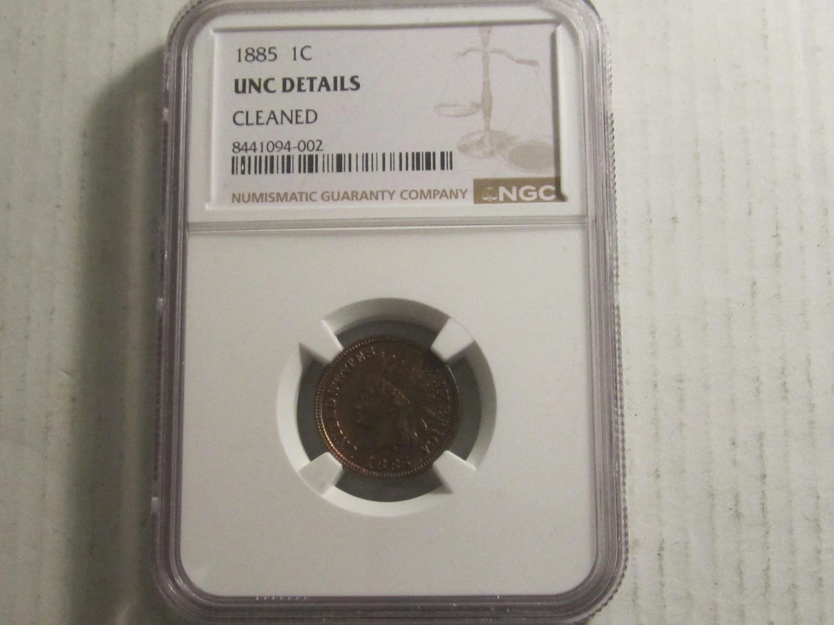 宮元1785 Uncirculated 1885 Year Indian Head Small Cents (1859-1909) for