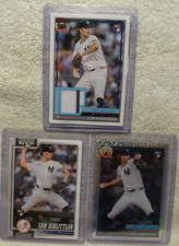 2026 Topps Pin Stripe Cam Schlittler Rookie Relic #91R-CSC + Silver Pack 91C-94