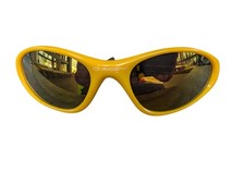 Oakley Sunglasses Vintage 90s Minute 1.0 1st First Gen Rare Yellow For Parts