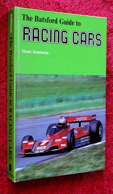 BATSFORD GUIDE TO RACING CARS Denis Jenkinson 1978 FIRST EDITION VGC