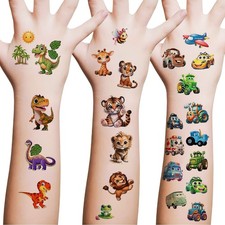 78 Cute Animal Temporary Tattoos for Kids  Dinosaur, Unicorn, Princess, Chil...