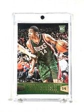 Giannis Antetokounmpo 2013-14 Panini #194 Rookie Bucks MVP Iconic Card ?. rookie card picture