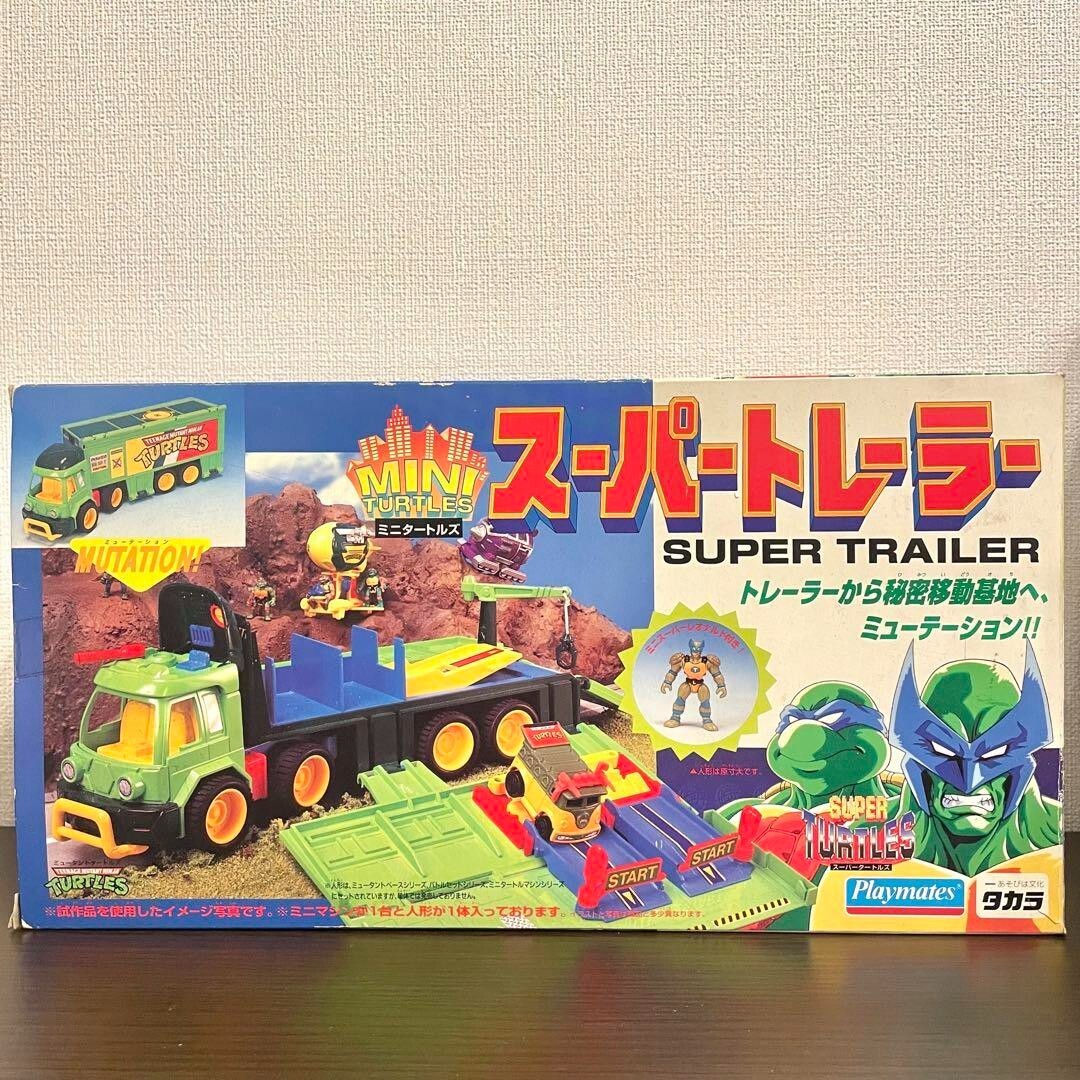 Takara Super trailer TMNT Teenage Mutant Ninja Turtles mini