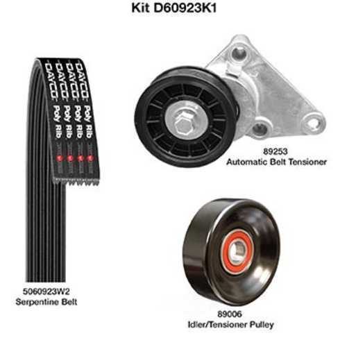 Duralast Serpentine Belt Drive Component Kit BK4250 - View #12
