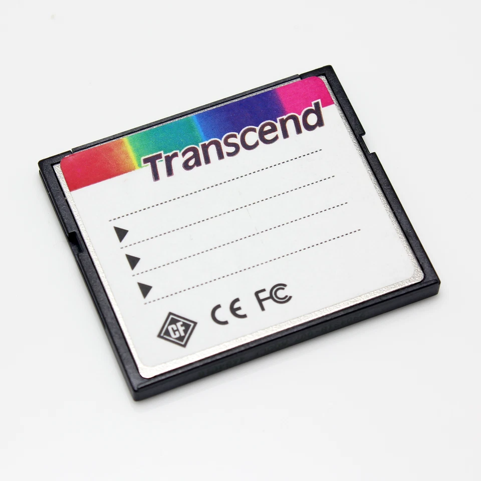 Transcend 8GB CF Card 133X CompactFlash Card 8GB Type I - Image 2 of 3