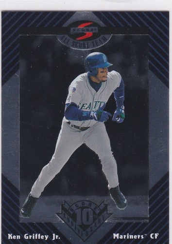 KEN GRIFFEY Jr. Seattle Mariners 1997 ALL SCORE TEAM $$ INSERT BASEBALL CARD - Picture 1 of 2