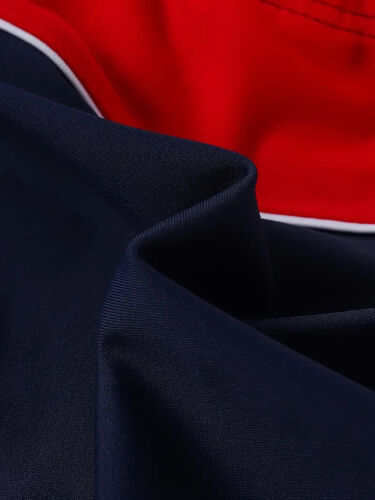 Navy Blue & Red w/White Detailing & Drawstring Men's Swim Briefs. Sz Medium 32" - Picture 4 of 4