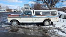 1973 Ford F100 V8 American Pick Up Truck With Camper Top