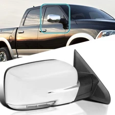 For 2013-2019 Dodge Ram 1500 Chrome Power Folding Heated Right Mirror+LED Signal