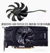 New RX460 RX550 2G D5 ITX Overseas Edition OC Graphics Fan For GA91S2M