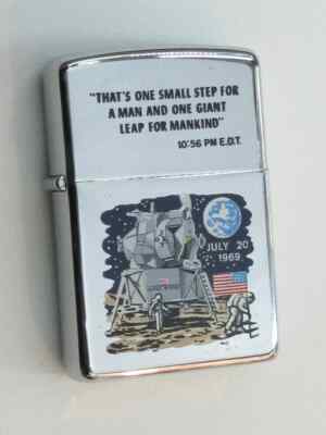 Unused 1969 Zippo Moon Landing Lighter with Box | eBay