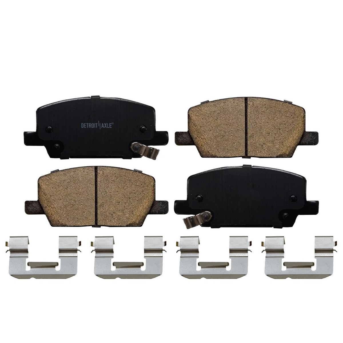 Front Drilled & Slotted Brake Rotors & Pads Kit For 2018-2022 Chevy Trax & Buick Encore – 10-Year Warranty