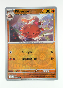 Piloswine 078 Pokemon SV09 Journey Together Common NP Reverse Foil