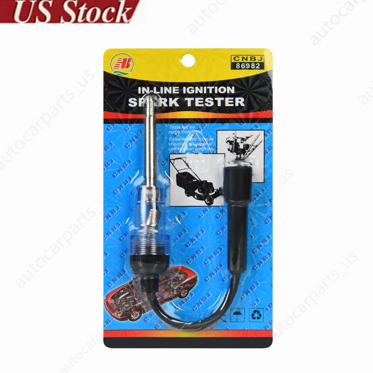 Tester Scintilla Motore 6-12V CKANDAY - Kit Con Spazzole Pulizia Carburatore - Foto 10
