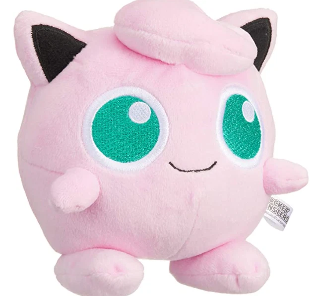 Jigglypuff Pokémon Estátua Decorativa Fofo E Leve Plástico