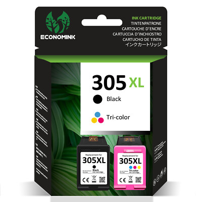 COLORETTO 305XL Remanufacturées Cartouches Encre Pour HP Cartouche 305 Couleur XL DeskJet 2800e 4222e 2810e 2820e 4230e 2821e 4220e 2823e 2822e Envy 6000 6400 6432e 6430e 6020 6022 6030 6032 6400 6458