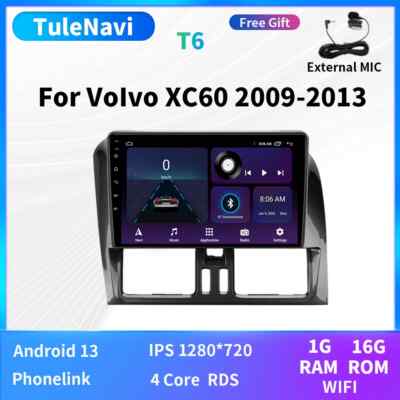 For Volvo XC60 1 09-13 Multimedia Video Player Android Car Radio GPS Navigation