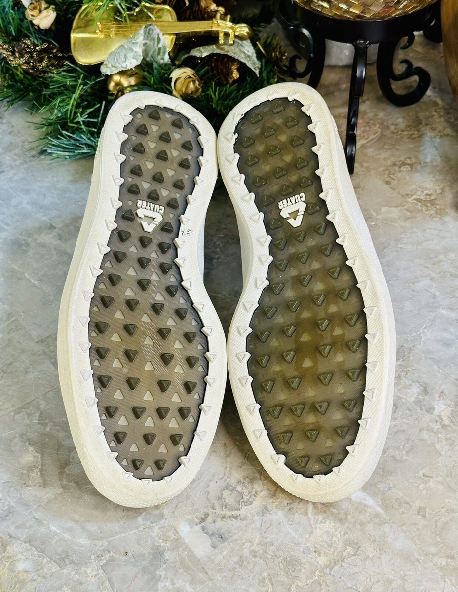 CUATER ゴルフシューズ 4MU189 ホワイト 8.5 CUATER The Wildcard Leather 4MU189 Spikeless Golf Shoes Men