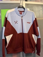 west ham united zip up sweat jacket - size small