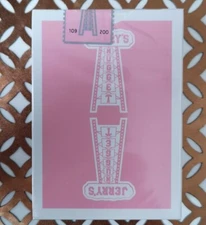 Jerry's Nugget Rose Pink Gilded Ed Playing Cards New Sealed Riffle Shuffle Deck