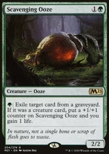 MTG Magic the Gathering Scavenging Ooze (204/417) Core Set 2021 NM