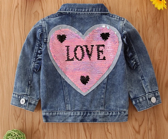 Baby clearance sequin jacket