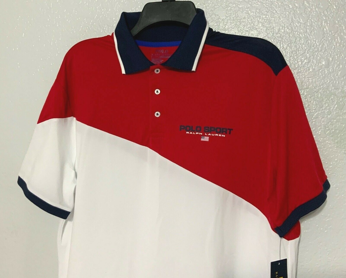 Polo Ralph Lauren Men's Performance Sport Tech Colorblock Polo