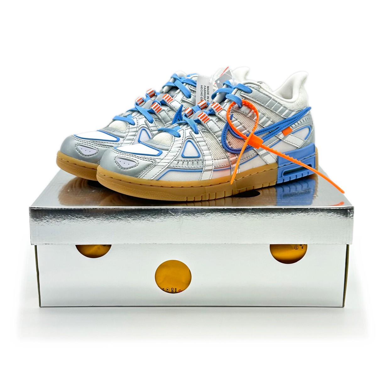 CU6015-100 Off White Nike Air Rubber Dunk University Blue CU6015-100 Off White Nike Air Rubber Dunk University Blue