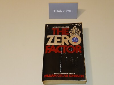 The Zero Factor by William Oscar Johnson (Paperback, 1980) GC