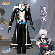 Honkai: Star Rail Kevin Kaslana Costume Men Cosplay Coat Cloak Pants Halloween