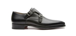 magnanni black monk strap