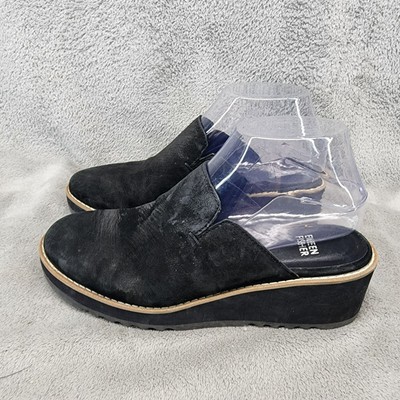 Eileen Fisher Black Women’s Shoes S/7.5 Eileen Fisher Boots Womens 7.5 Black Leather Ankle Shoes  main image 3
