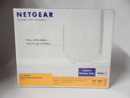 Netgear Wireless G Router WGR614 54 Mbps 2.4Ghz 4 Port Switch NEW IN SEALED BOX - Zdjęcie 7 z 7