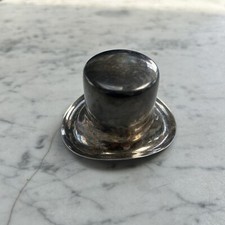 OGGETTO IN ARGENTO 800 MARCHIATO CILINDRO TAPPO BOTTIGLIA? ANNI 60 SILVER