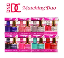 DND DC Soak Off Gel Polish Duo #001 - #319 .6oz LED/UV New - Pick Any Color