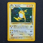 Raichu 16/130 Base Set 2 Holo Rare Pokemon 2000 - NM/LP