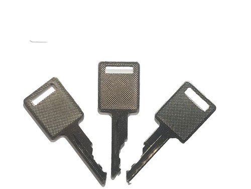 D250 Key 10X Excavator Keys For Bobcat & Case Equipment - Fits Skid Steer Loaders, Mini Excavators, More (Part 6693241) Bobcat Key - Foto 4