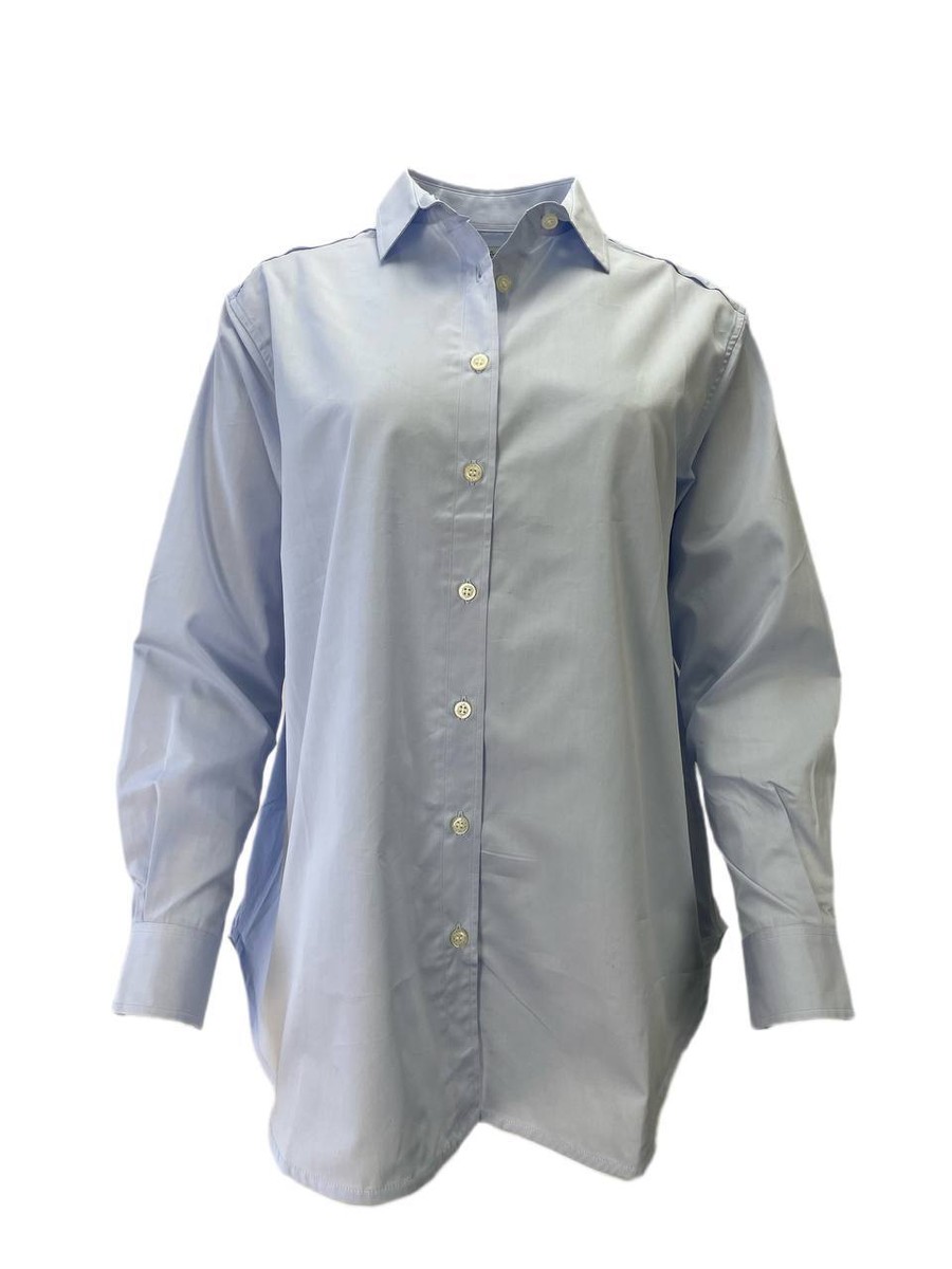 TOTEME Women's Blue Capri Shirt #1002 XS NWT 492590201002| eBay