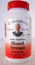 Dr. Christopher's Original Formulas Blood Stream Formula 100 veg caps