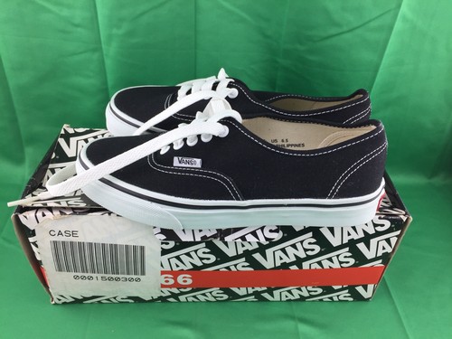 VINTAGE 1994 VANS NEW AUTHENTIC CLASSIC SNEAKERS CANVAS SHOES SIZE 6.5 - Picture 3 of 12