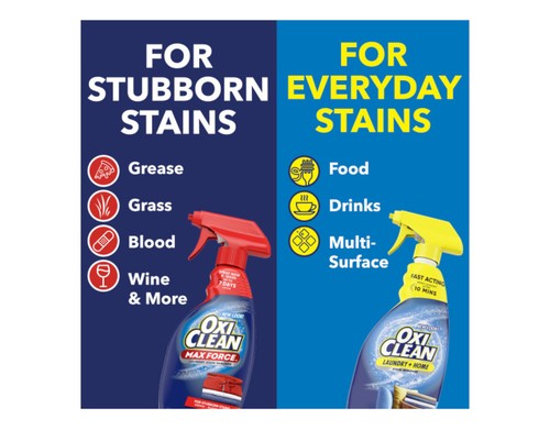 OxiClean Max Force Laundry Stain Remover Spray Refill, 48 fl oz​ - 3 Pack - Bild 5 von 6