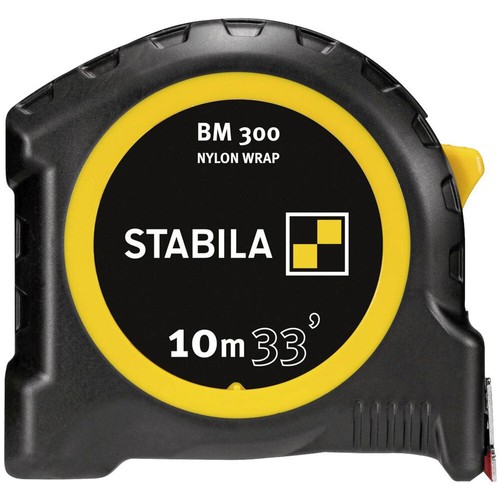 Stabila 19842 BM 300 Tape Measure 10m ABS-PC Durable Unbreakable Housing - Picture 2 of 2
